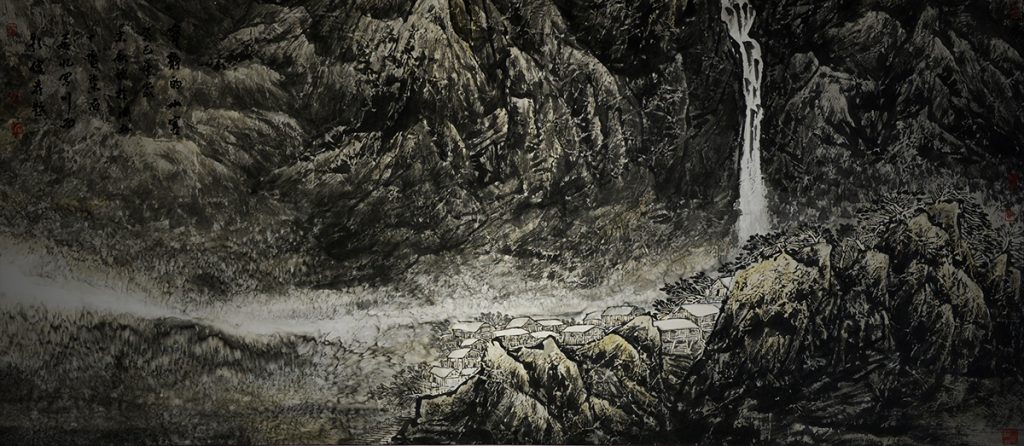 2015年 西行漫记-静静的山寨（139x69)